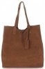 Kožené kabelka shopper bag Vittoria Gotti zrzavá V205454